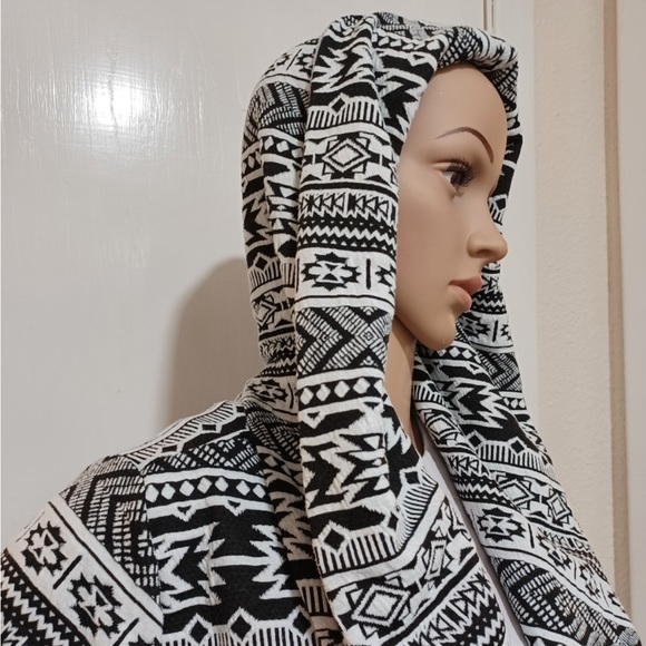 western Hoodie wrap retro vintage style - Picture 3 of 5